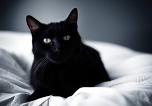 black cat in dream