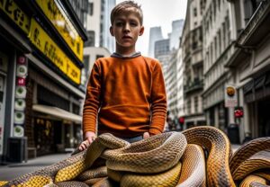 dream about lots of snakes