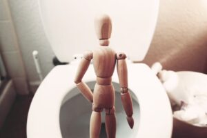 peeing blood in a dream
