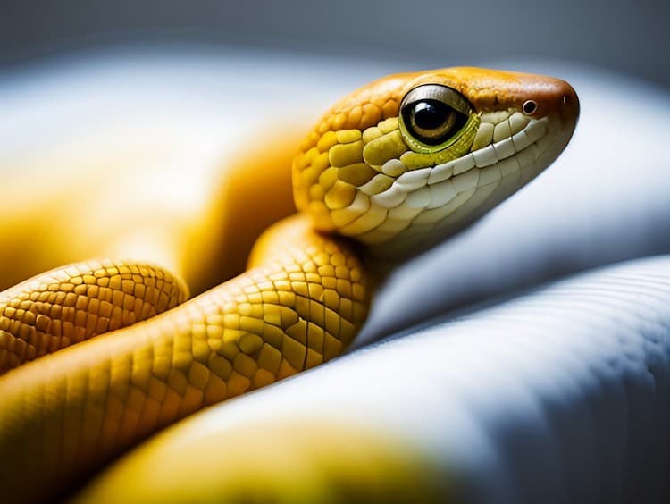 yellow snake in a dream